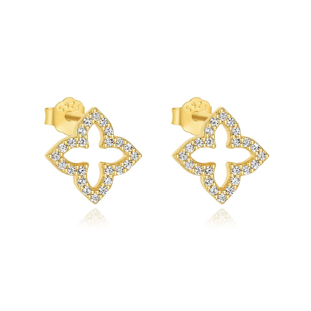 Upland Four Clover Studs