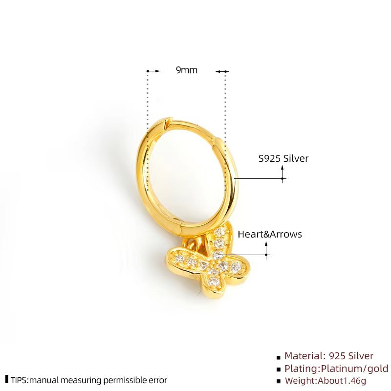 Aria	Butterfliy Pendant	Hoops