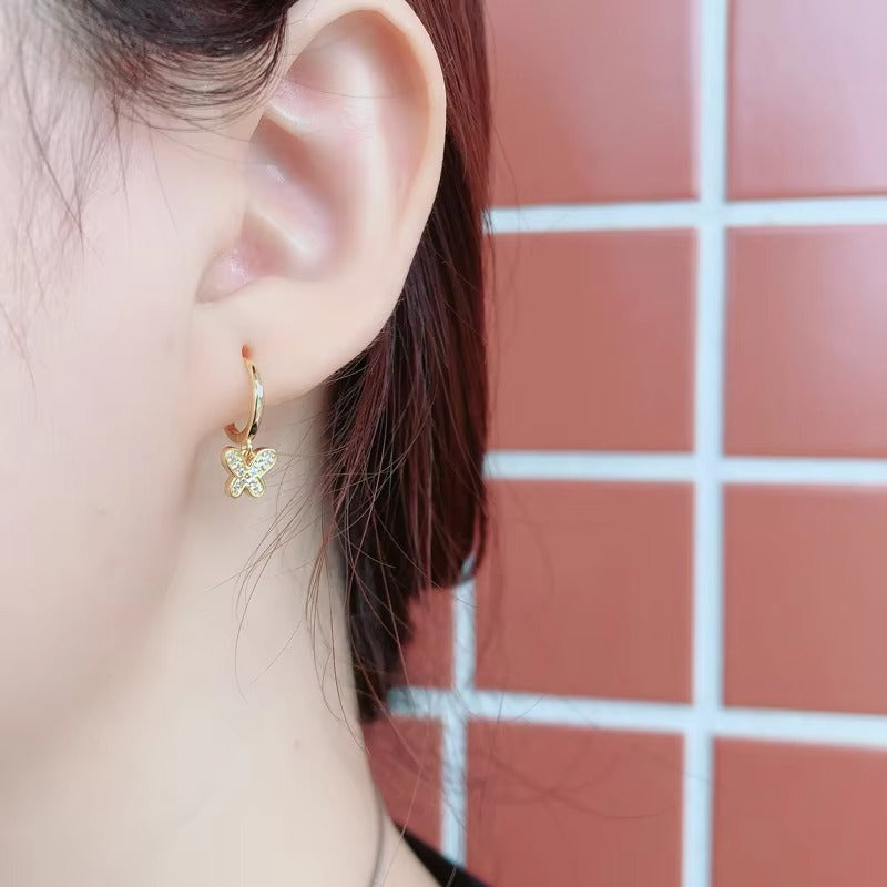 Aria	Butterfliy Pendant	Hoops