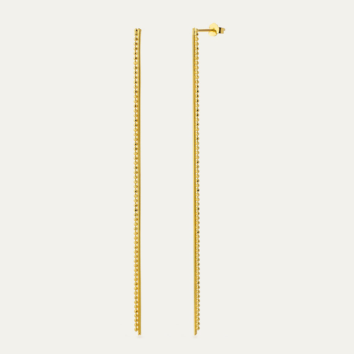 Pia Double Chain Drop Earrings
