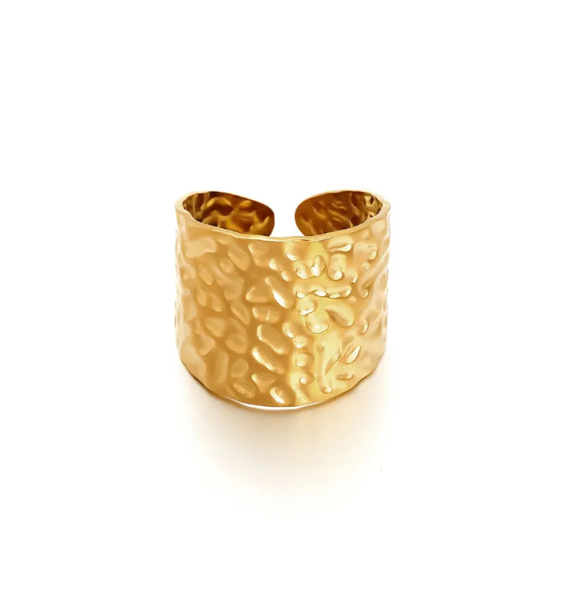 Aria Chunky Open Ring | Waterproof 18k Gold