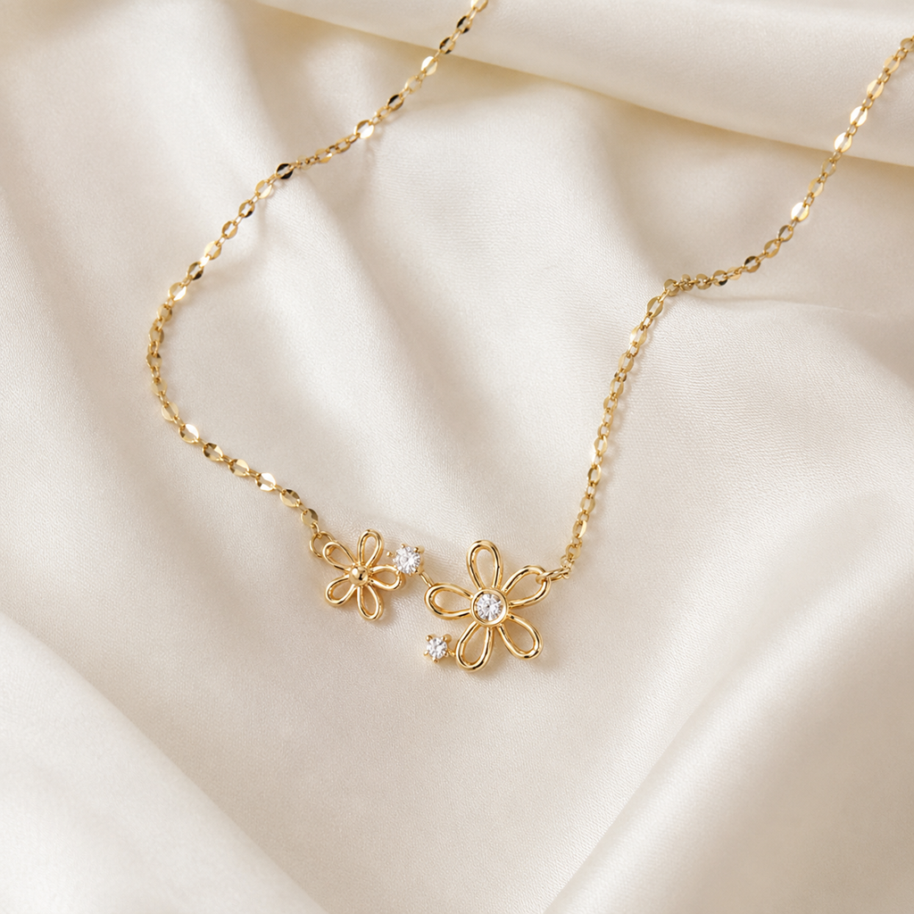 Forever Flower Pendant Necklace