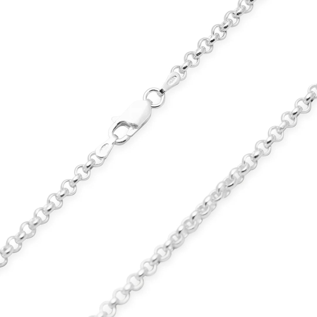 Rancho  Rolo	Chain Silver- 45cm