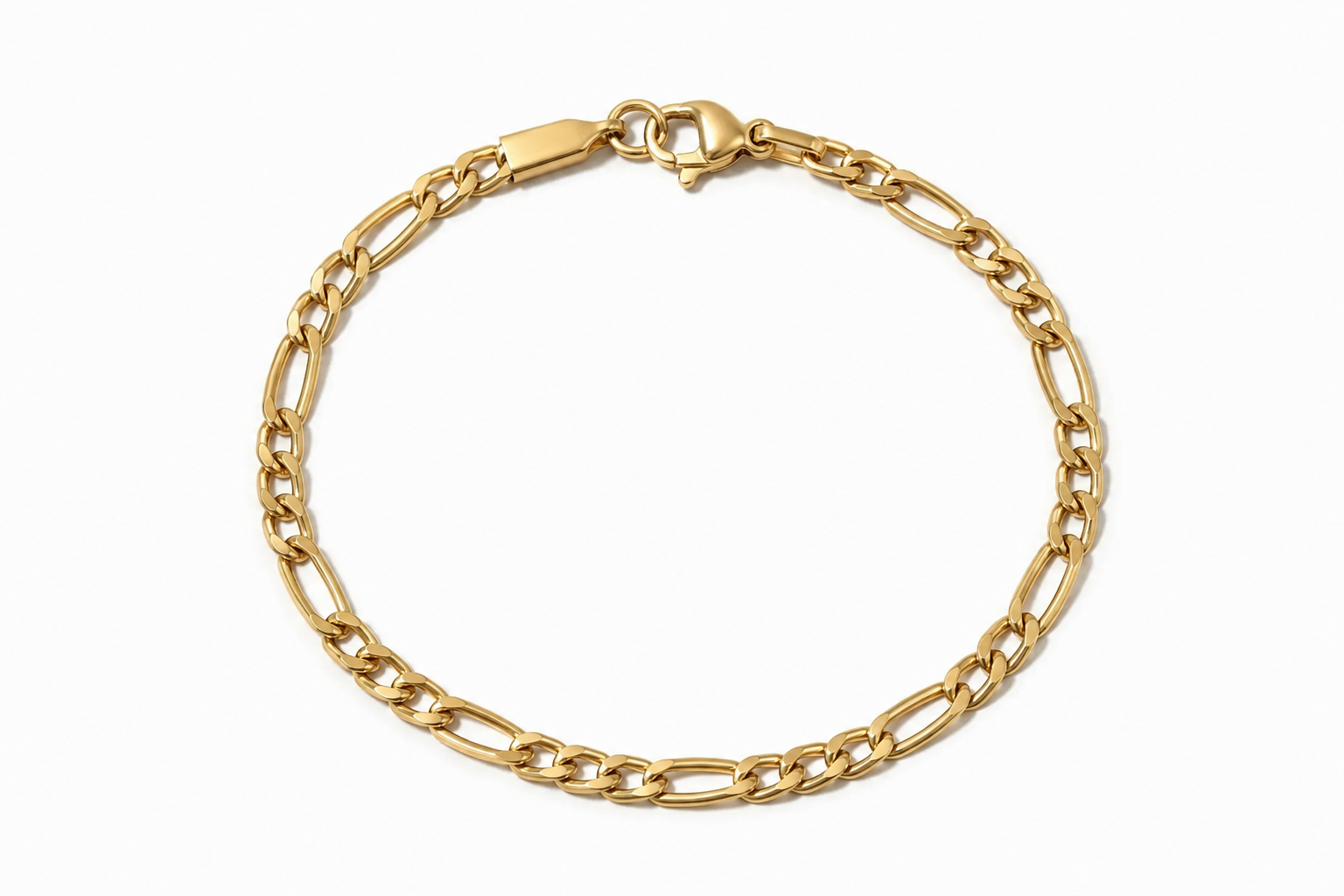 Carina Figaro Bracelet | Waterproof 18k Gold