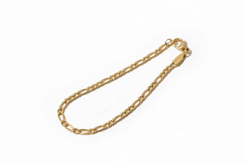 Carina Figaro Bracelet | Waterproof 18k Gold		

