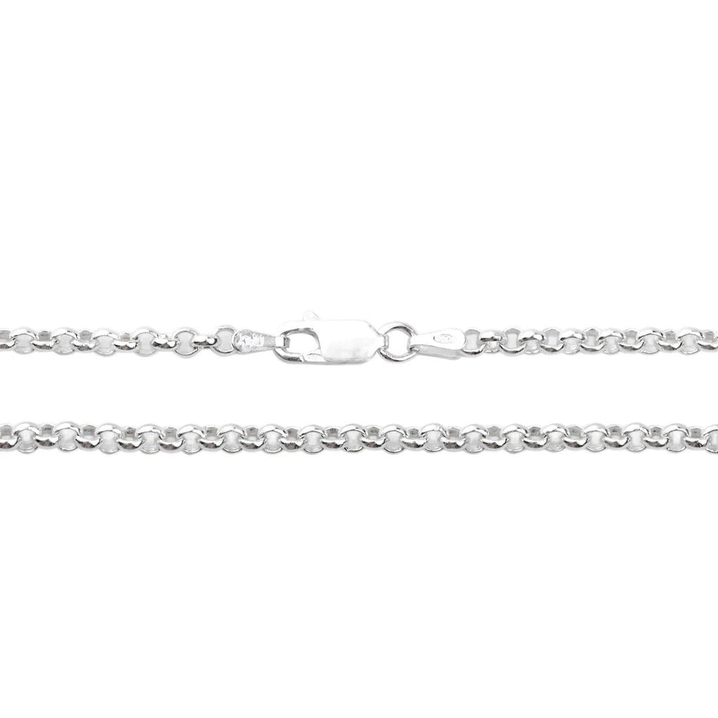Rancho  Rolo	Chain Silver- 45cm