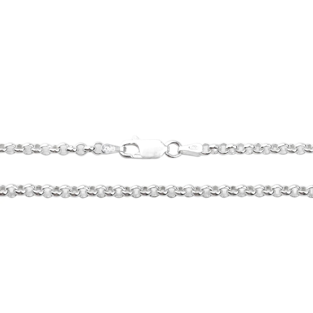 Rancho  Rolo	Chain Silver- 45cm