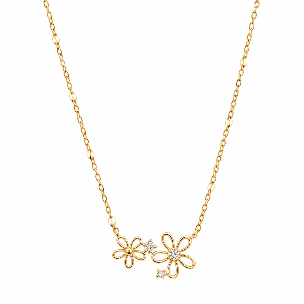 Forever Flower Pendant Necklace