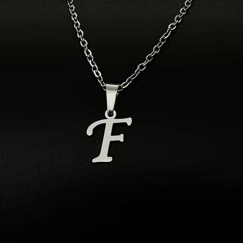 Jessie Initial Letter Necklace
