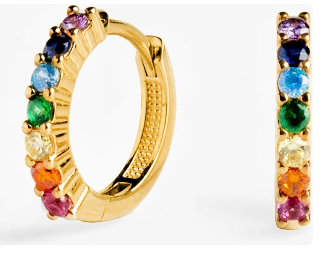 Serra Rainbow Hoops