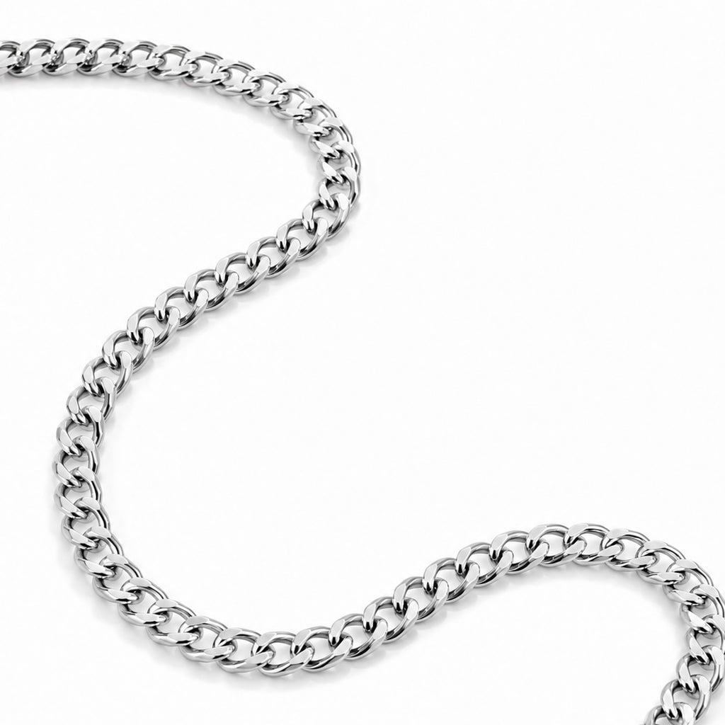 Boss Cuban Link Chain Necklace | Waterproof 18k Gold & Silver