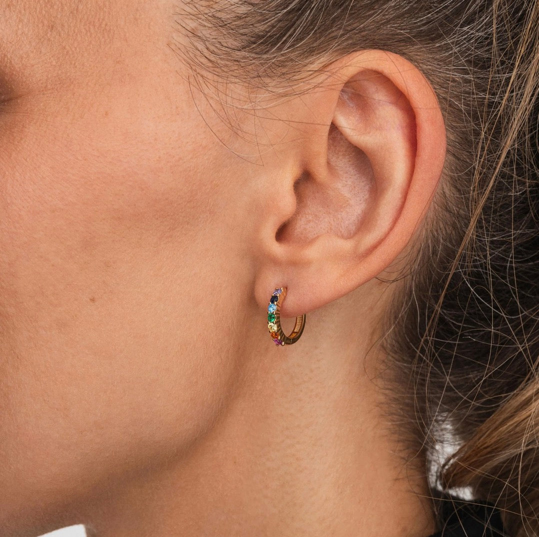 Serra Rainbow Hoops