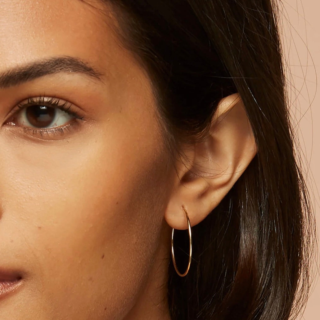 Astra Hoops Earrings 25mm