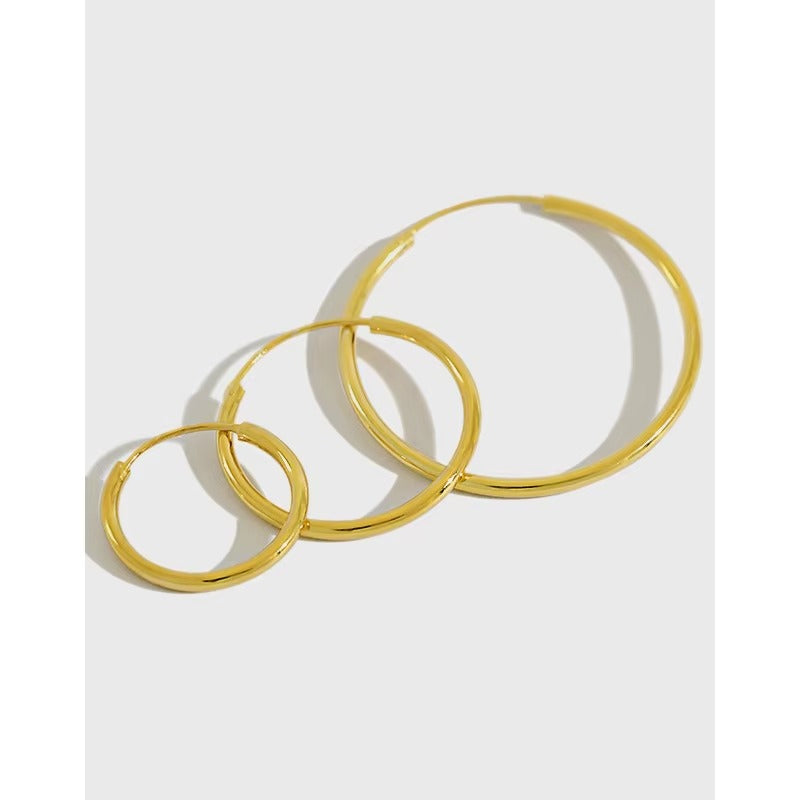Altamonte 18K Gold 15mm Hoops
