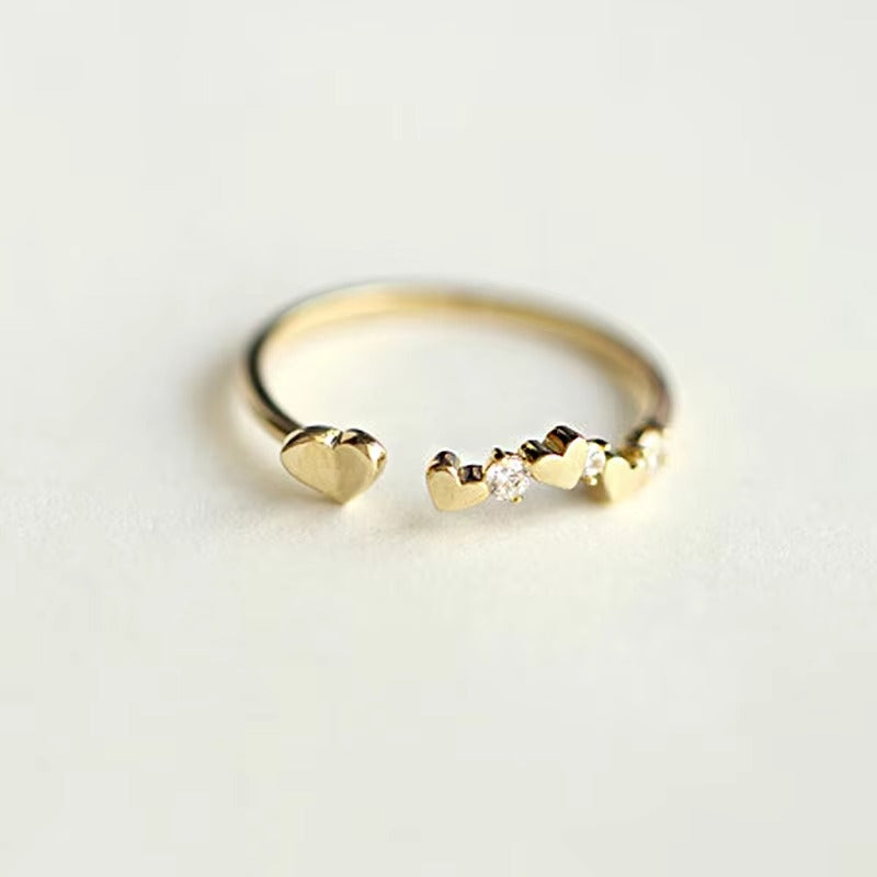 Irving Hearts Resizable Ring