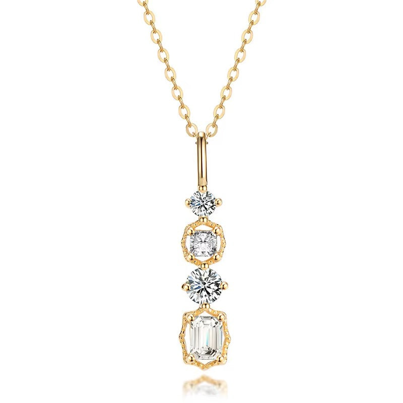Bozeman Crystal Pendant Necklace