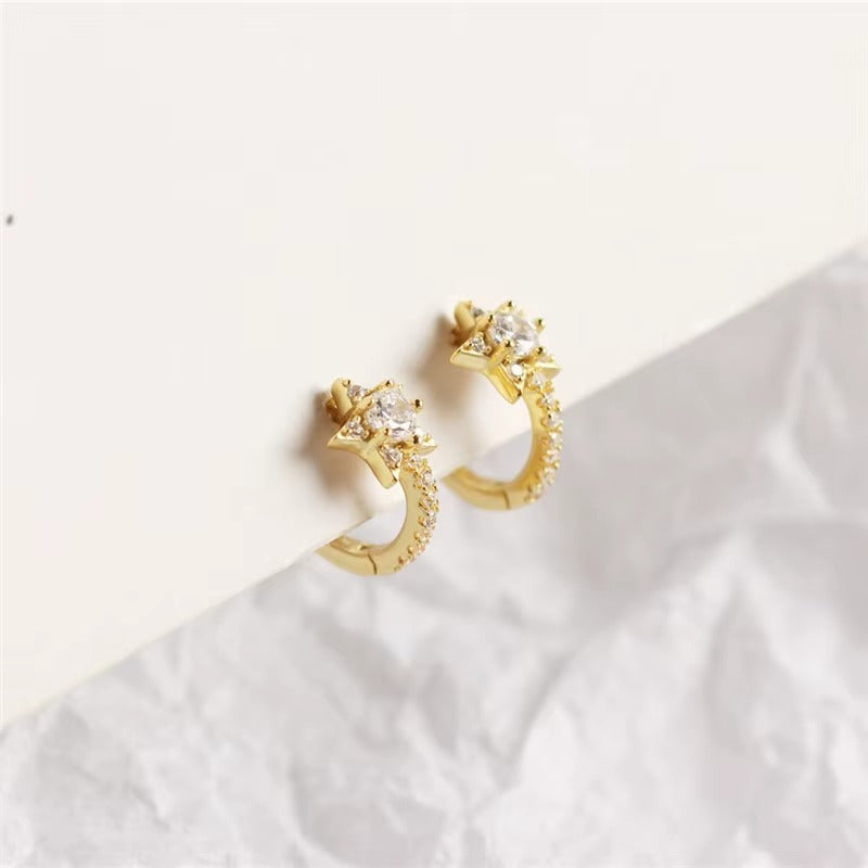 Lavale Crystal Hoops