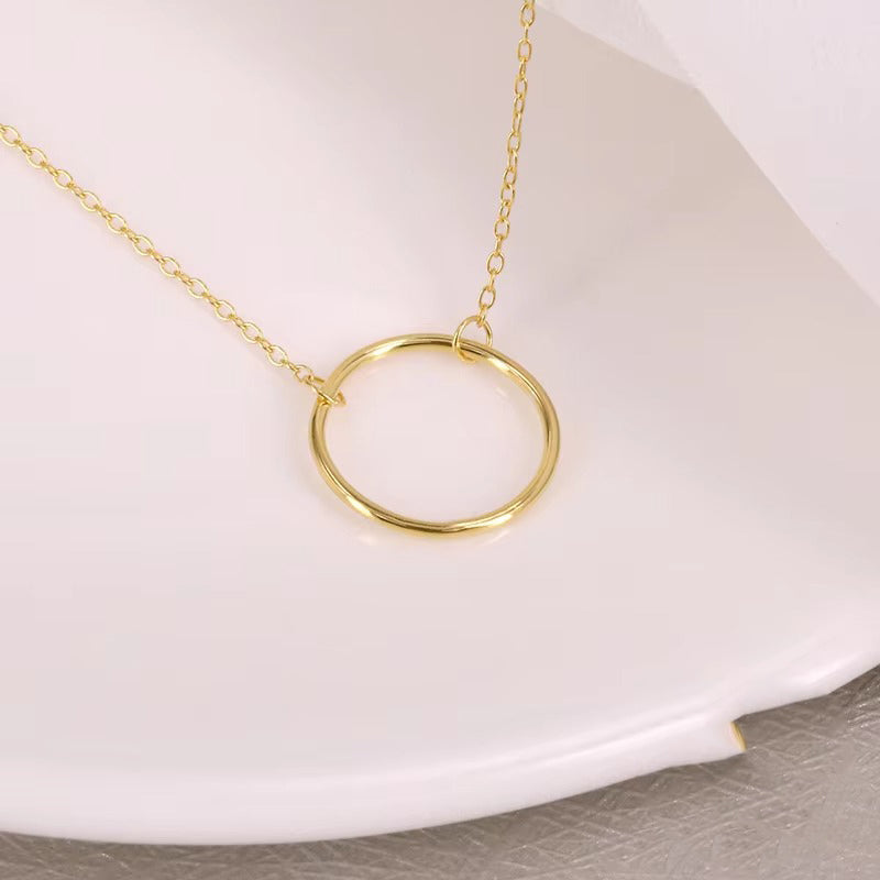 Lush Karma Circle Pendant	Necklace