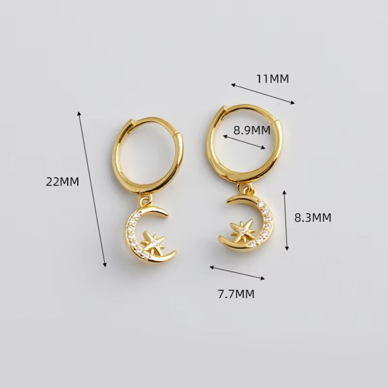 Dover Star & Moon Hoops