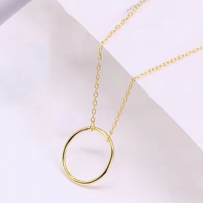 Lush Karma Circle Pendant	Necklace