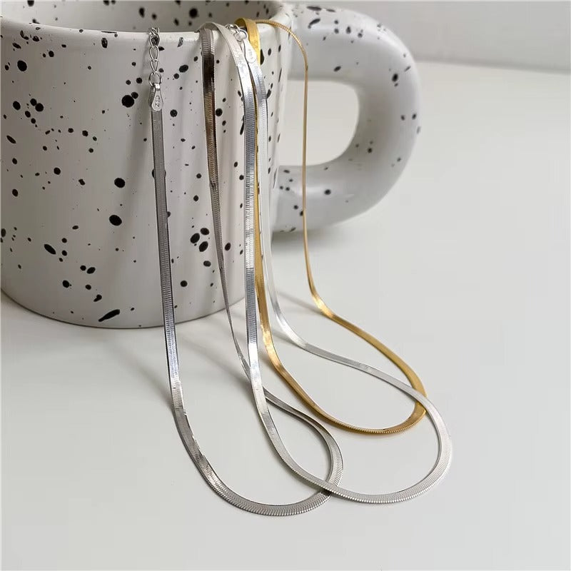 Lansing Gold 45CM Flat Snake Chain