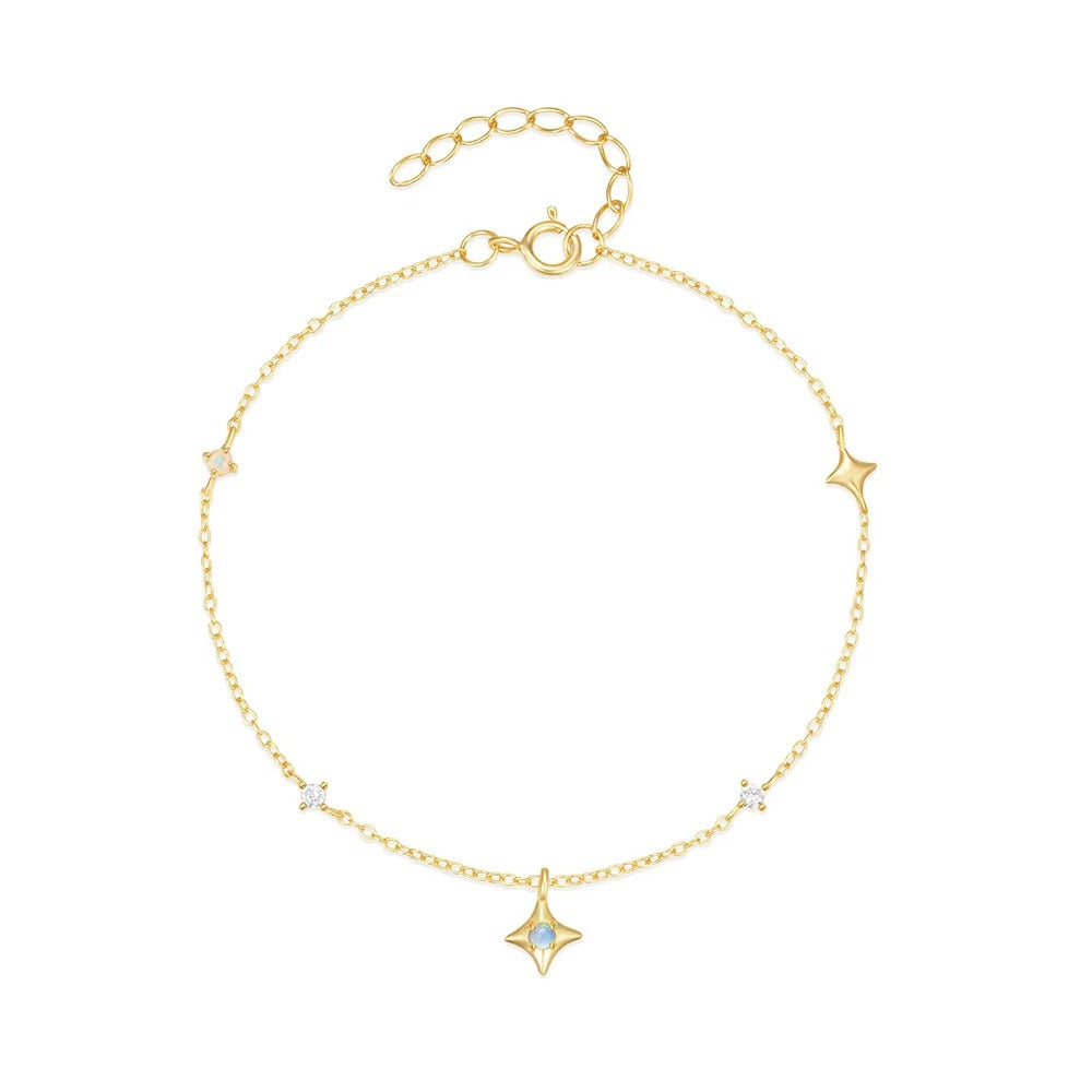 Francisco Opal Star Charm	Bracelet