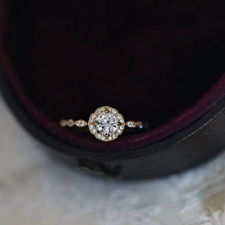 Jersey Solitaire Resizable Ring