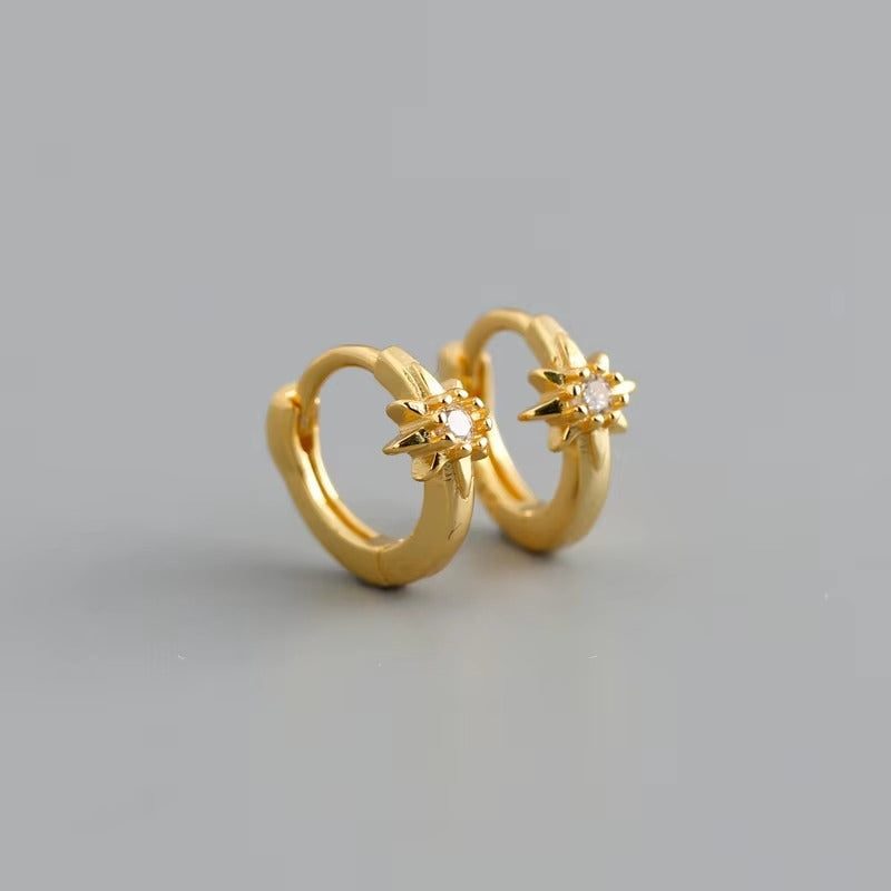 Dothan Crystal Hoops