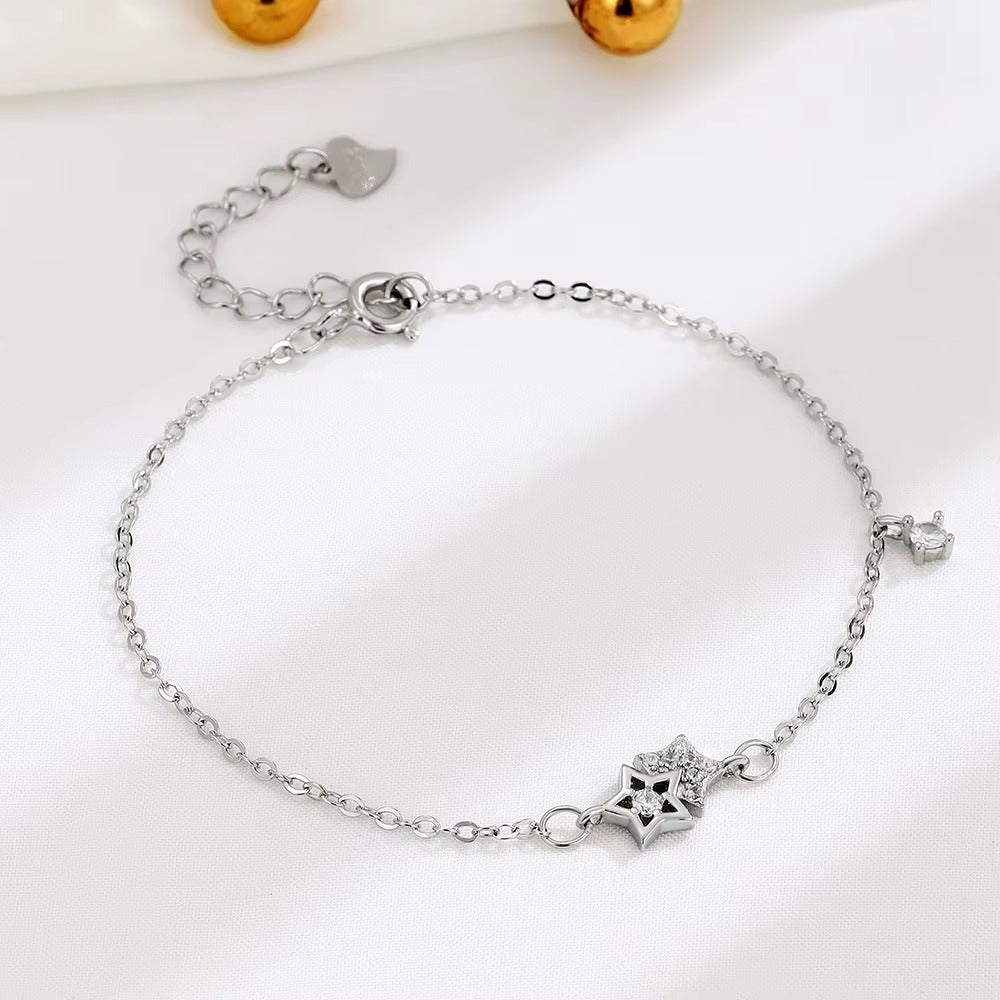 Drape Double Star Bracelet