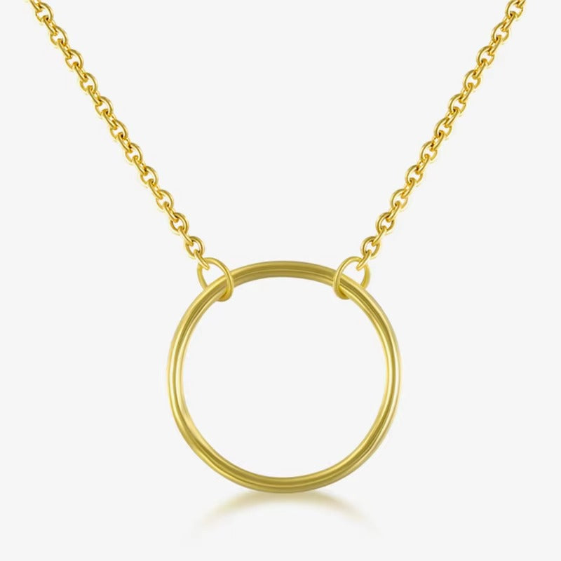 Lush Karma Circle Pendant	Necklace