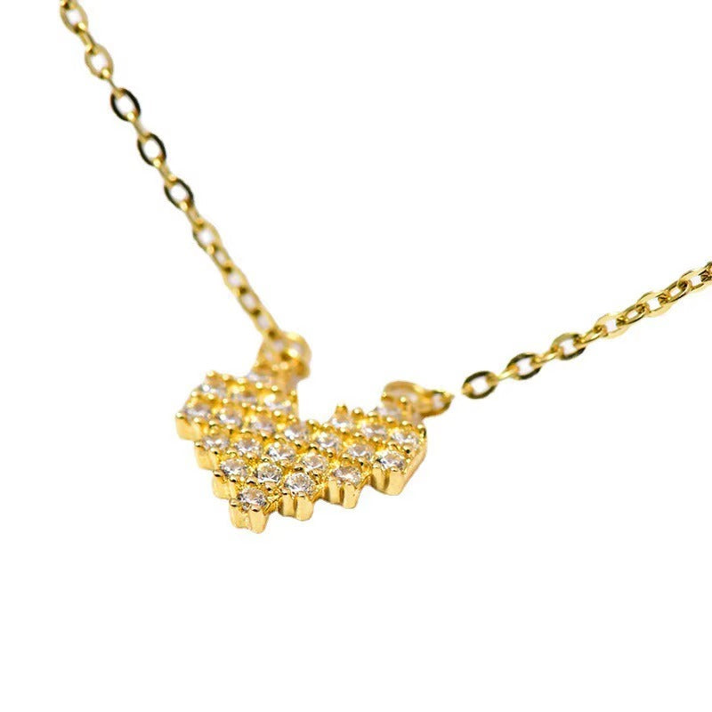 Burbank	Heart Pendant Necklace