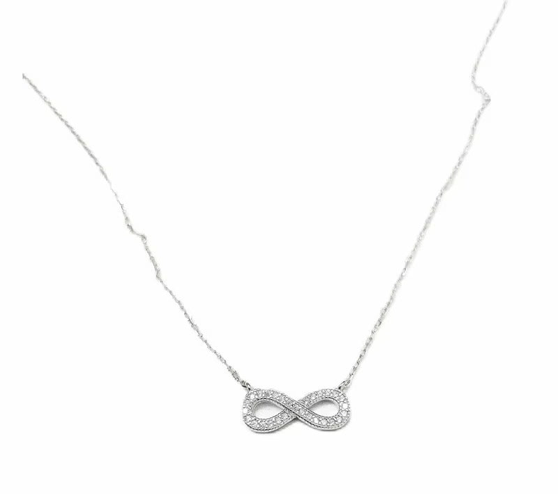 Katie Silver Infinity Necklace
