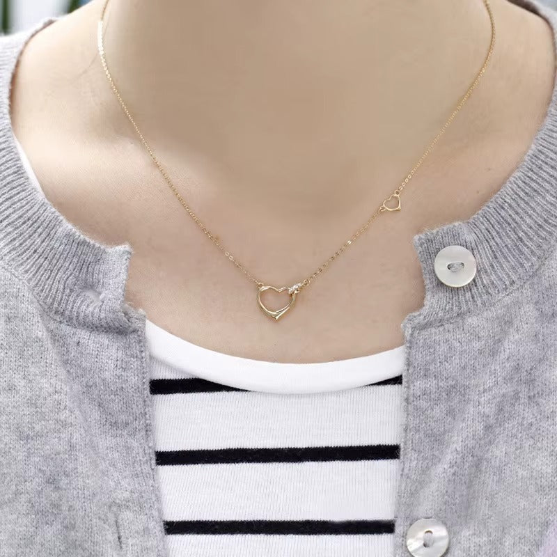 Canfield	Double Heart	Pendant Necklace