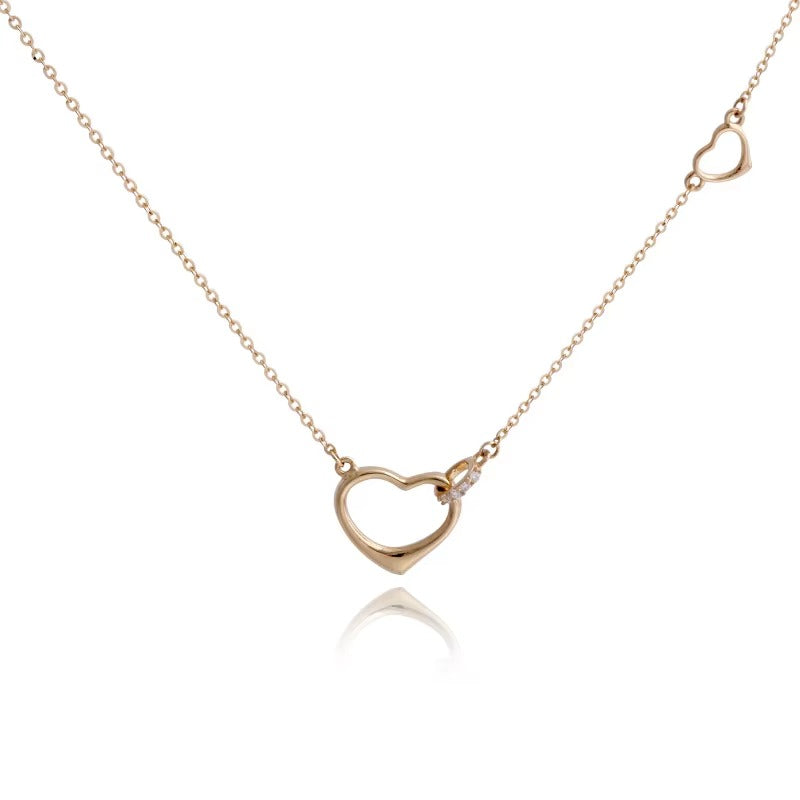 Canfield	Double Heart	Pendant Necklace