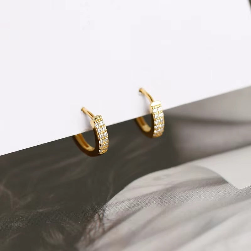 Appleton Crystal Hoops