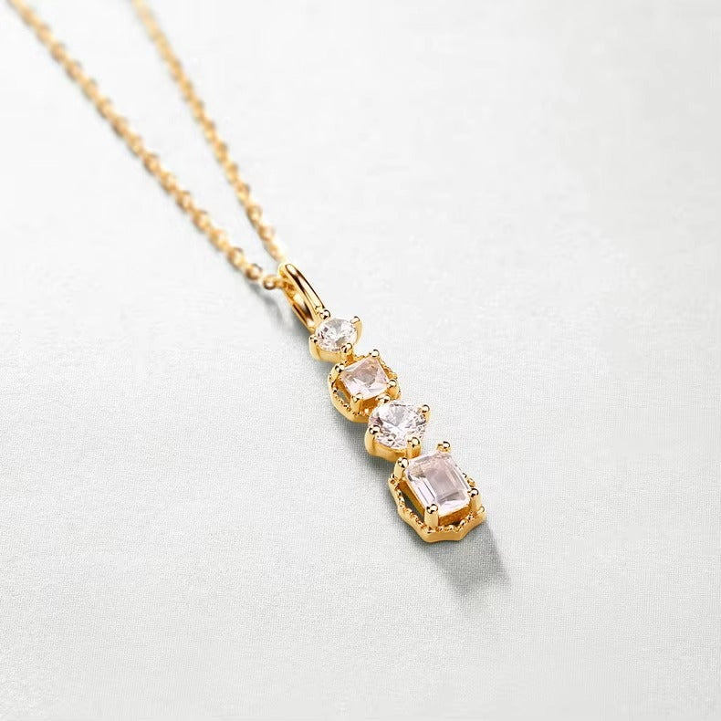 Bozeman Crystal Pendant Necklace