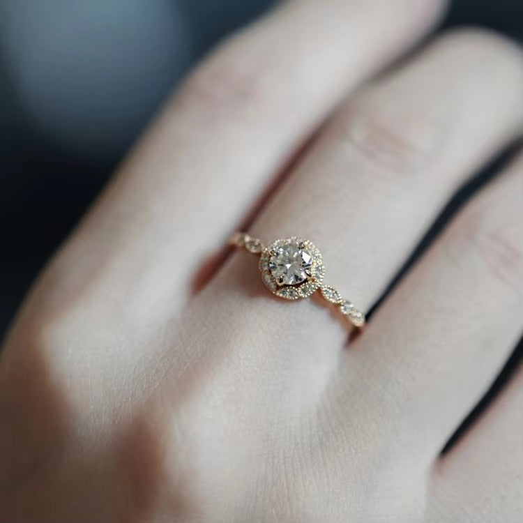 Jersey Solitaire Resizable Ring