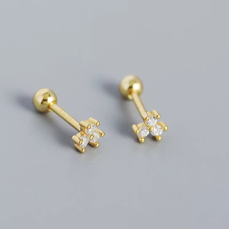 Fairfield Crystal Screw Back Helix