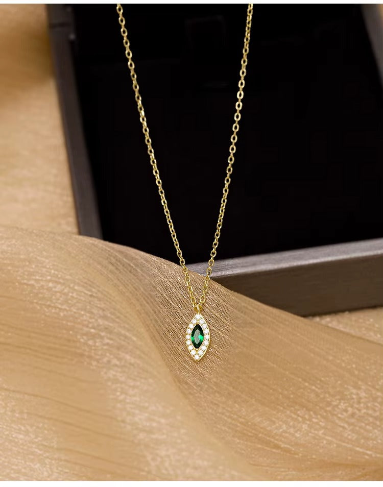 Burlington Emerald Green Pendant Necklace