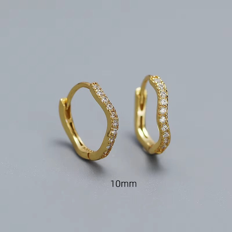 Despa 10mm Gold	Hoops