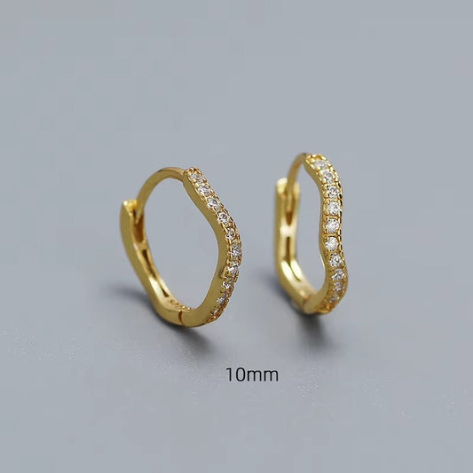 Despa 10mm Gold	Hoops