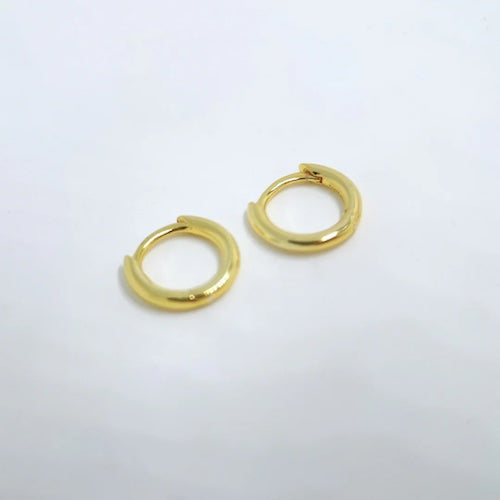 Hannah Helix Hoops Gold 6MM - Single