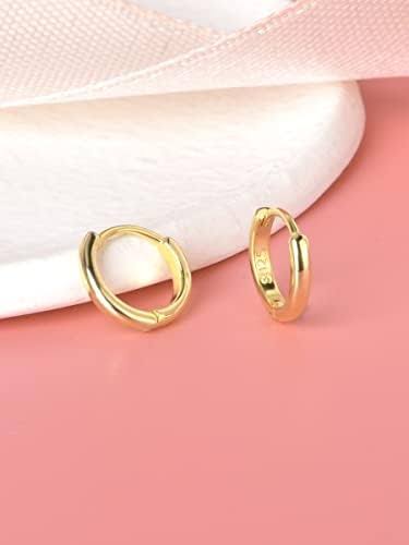 Hannah Helix Hoops Gold 6MM - Single