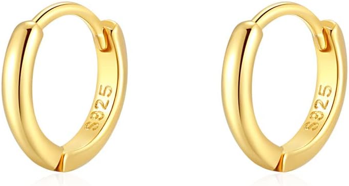 Hannah Helix Hoops Gold 6MM - Single