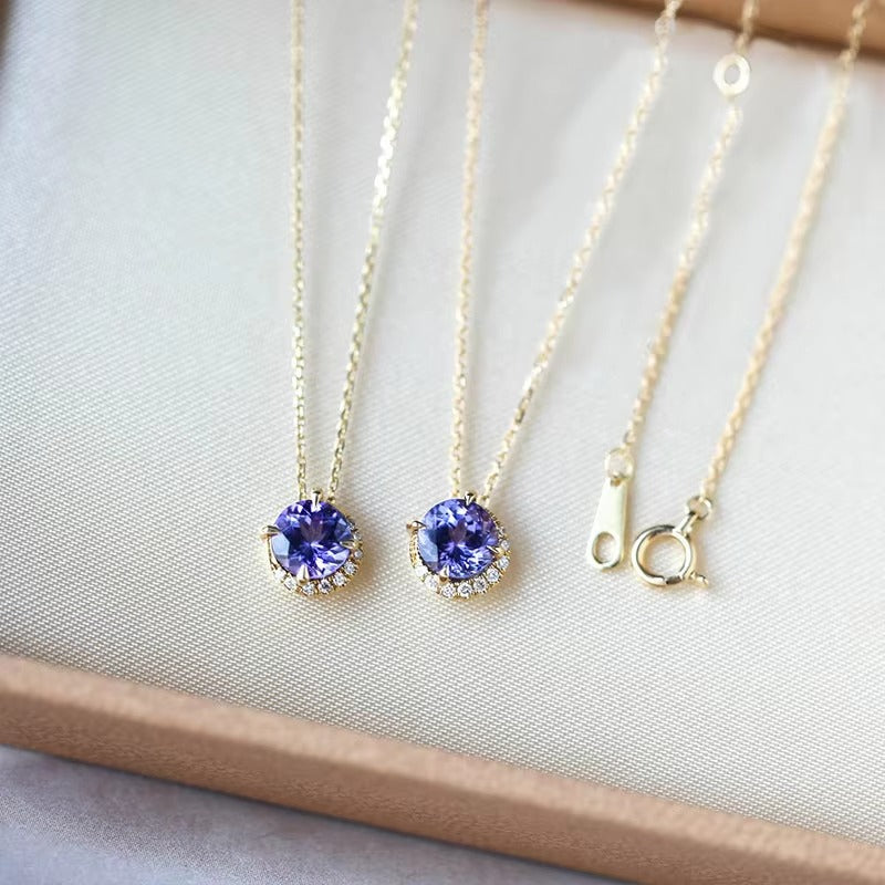 Katy Blue Sapphire Necklace