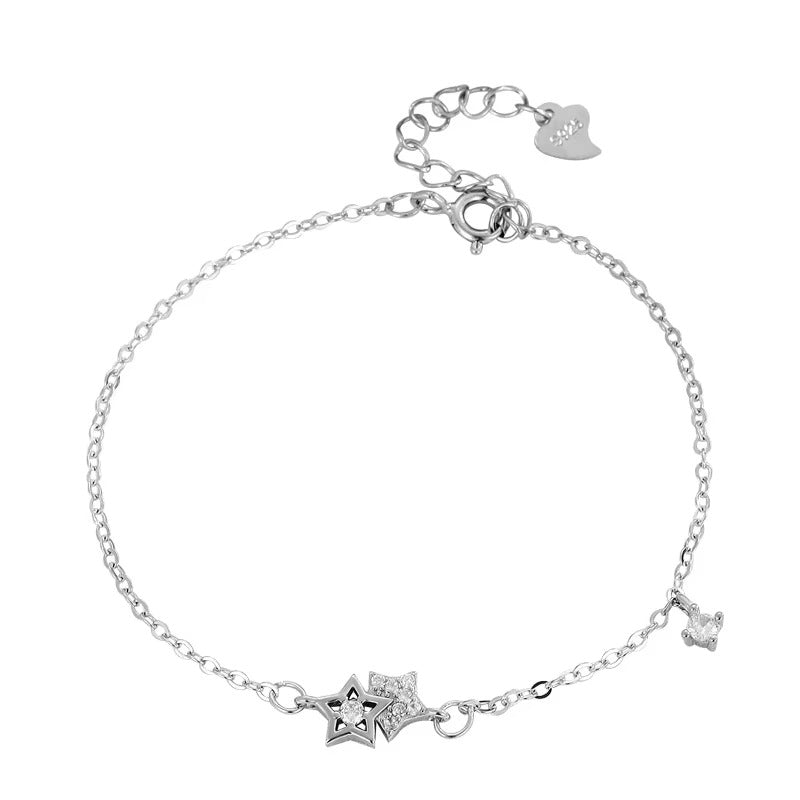 Drape Double Star Bracelet