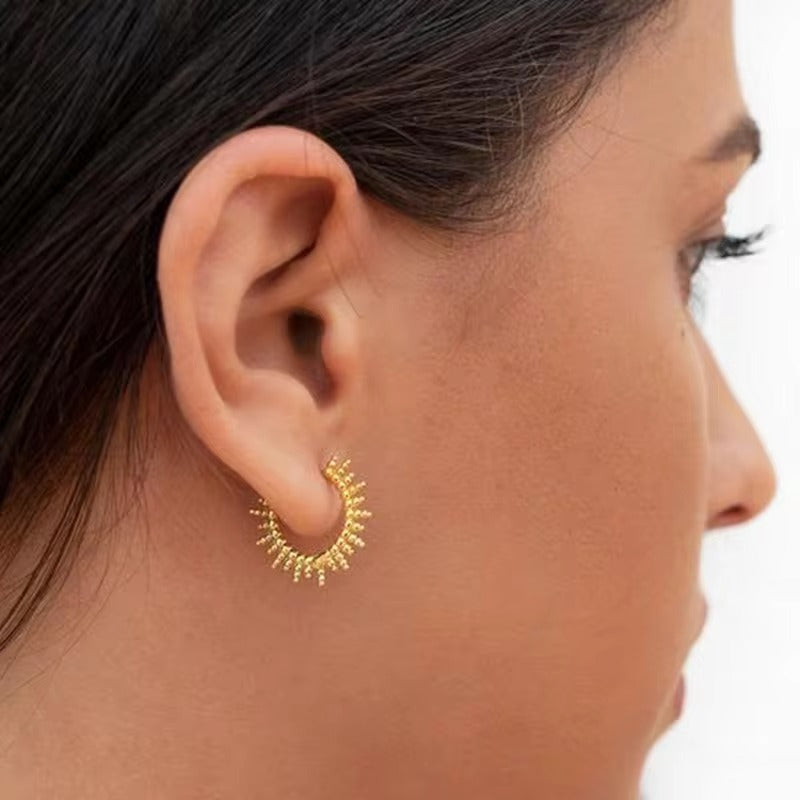 Vera Hoops Earrings