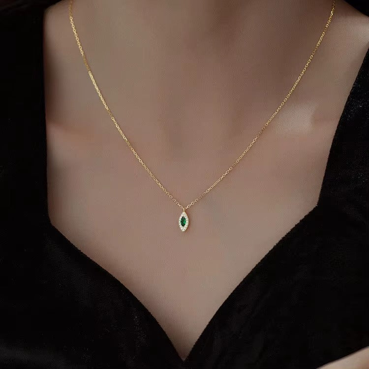 Burlington Emerald Green Pendant Necklace