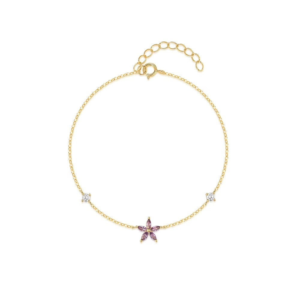 Petaluma Amethyst Star  Bracelet