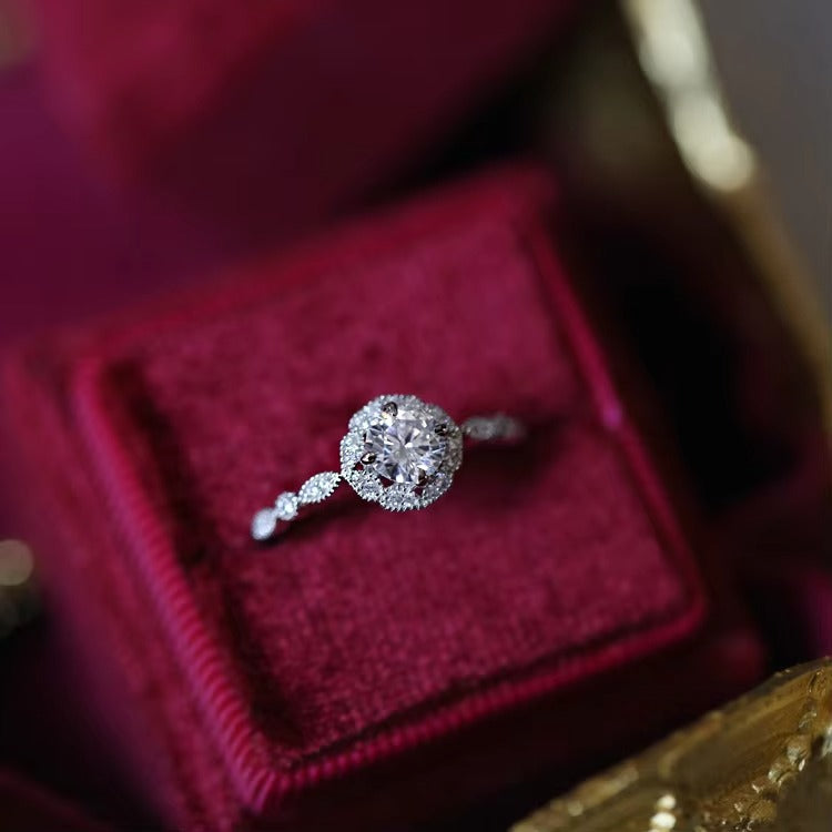 Jenna Solitaire Resizable Ring